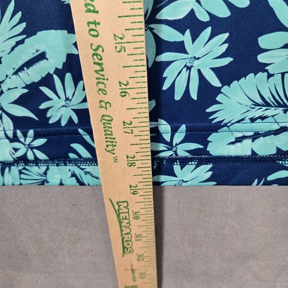 Vineyard Vines Polo Mens Small Blue‎ Floral Hawaiian Printed Performance Stretch - Picture 7 of 9